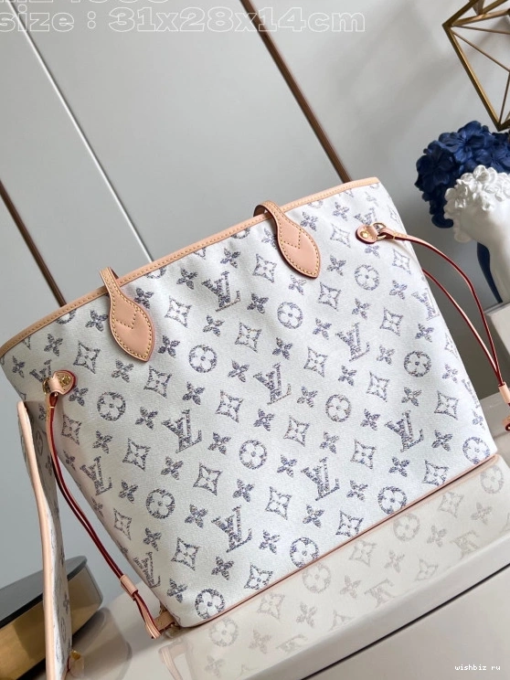 WIS NEVERFULL LOUIS MM-31*28*14cm VUITTON 0227